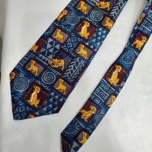 Disney Lion King Animals Necktie